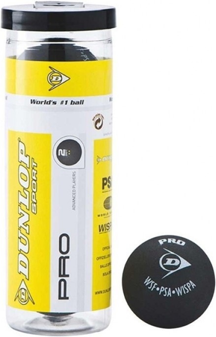 Dunlop 3erPack SquashBälle