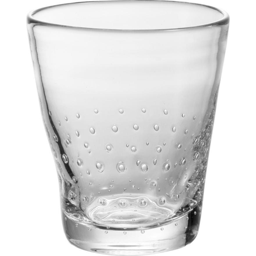 Tescoma Trinkglas myDRINK Colori 300 ml, transparent (0.30 l) (GLASS/MYDRINK/COLORI/TRANSPARE)