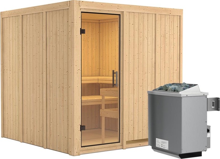 Image du produit Karibu Rodin sans couronne de toit (Contrôle interne de 9 KW)