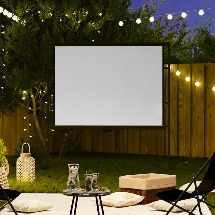 Image du produit VidaXL Écran de projection avec support 90 pouces 4:3 Écran de projection (90", 4:3)