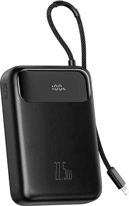 Actual product image Mcdodo Power Bank MC-3710 Digital Dis 20000mAh, 22.5W (czarny) (20000 mAh, 22.50 W, 77 Wh)