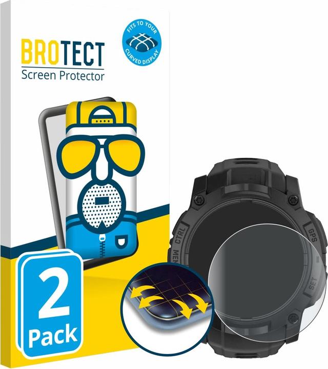 Produktbild BROTECT Fullscreen Schutzfolie Displayschutz Folie Matt Entspiegelungsfolie