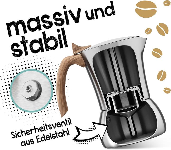 Actual product image Morgenheld Espressokocher Flow Premium (6 Cups)