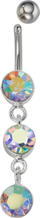 Produktbild Bijouteria Bauchpiercing (Edelstahl, Silber 925, Kristall)