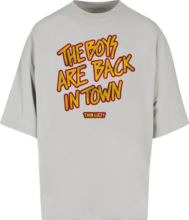 Actual product image Merchcode Thin Lizzy - The Boys Stacked Huge Tee - 160145 (S)