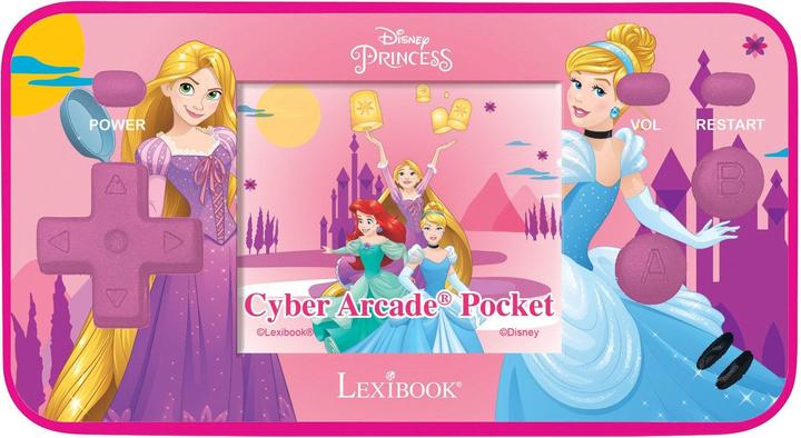 Image du produit Lexibook Disney Princess Cyber Arcade Pocket Game Console Display 1,8 pouces 150 jeux 10 Disney Princess