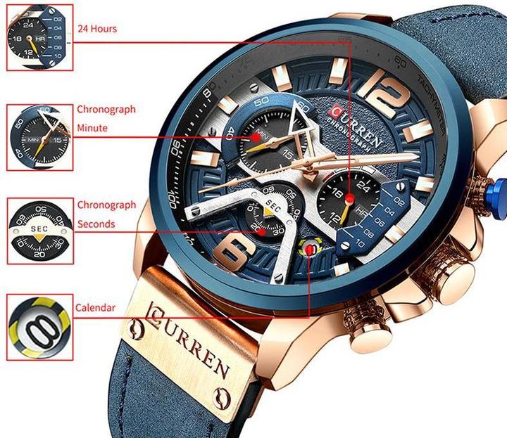 Immagine prodotto Curren Orologio da polso (Cronografo, 48 mm)