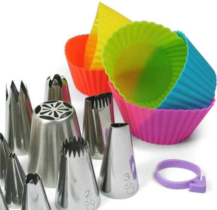Actual product image Wenburg Spritztülle - Set, 75-tlg (Piping bag set)