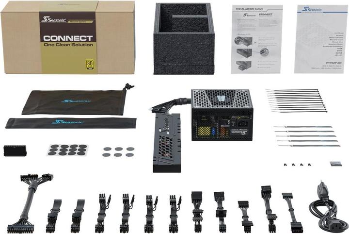 Actual product image Seasonic CONNECT 750 Gold - 750 Watt (750 W)