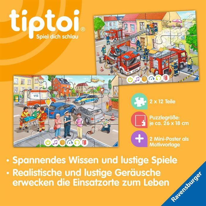 Produktbild tiptoi Rettungseinsatz (24 Teile)