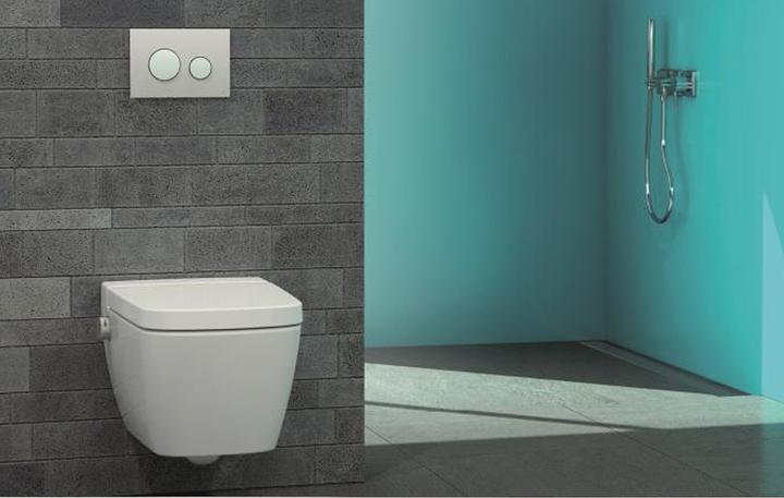 Produktbild TECE TECEone Dusch-WC Komplettanlage, WC-Keramik mit Duschfunktion, ohne WC-Sitz mit Deckel