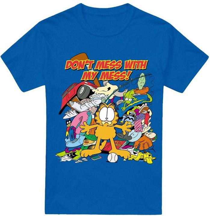 Immagine prodotto Garfield My Mess Maglietta Uomo (3XL)