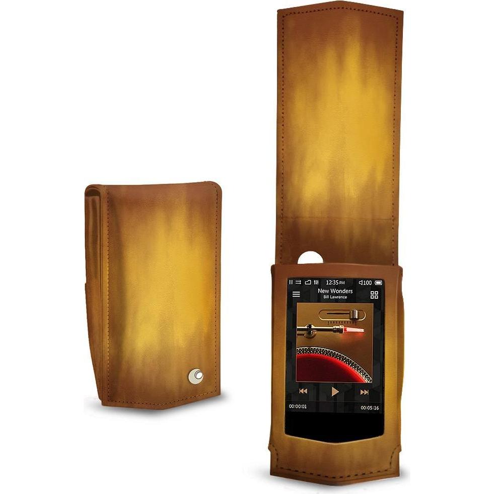 Noreve Lederschutzhülle vertikal, MP3 Tasche + Hülle, Gold