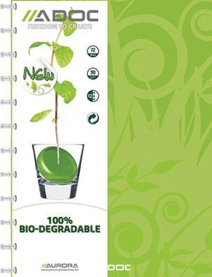 Produktbild Adoc Ringbuch BIO Liniert 144Seiten (A4, Liniert)