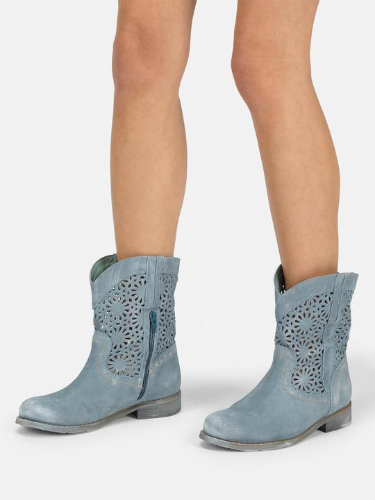 Produktbild Felmini Die Felmini-Stiefelette aus weichem Leder, besticht durch ihr schönes Stanzmuster. Diese Stiefelette (41)