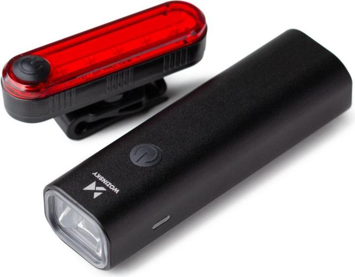 Produktbild Wozinsky WSBLB1 USB-C-Fahrradlichtset vorne und hinten – schwarz