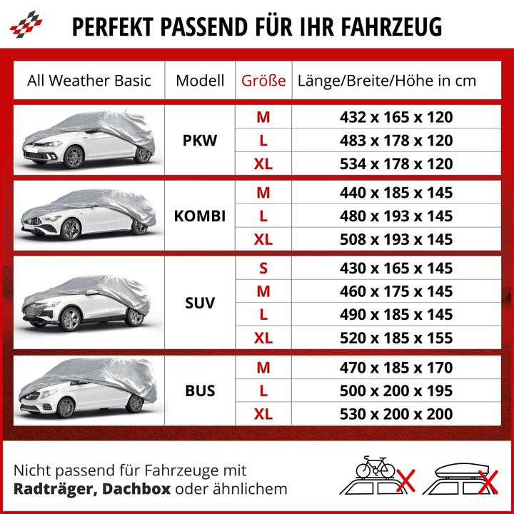 Produktbild CarComfort Autovollgarage Bus L