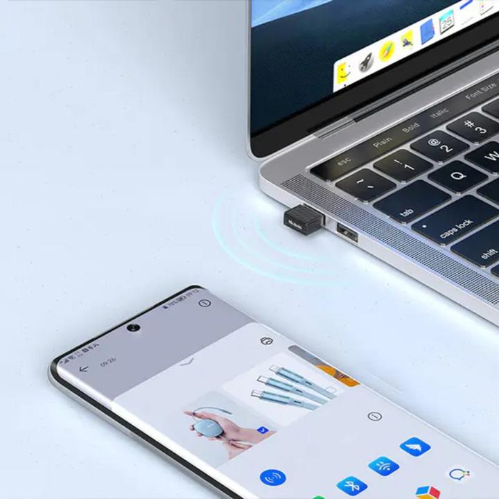 Actual product image Mcdodo USB Bluetooth 5.1 adapter for PC, OT-1580 (black)