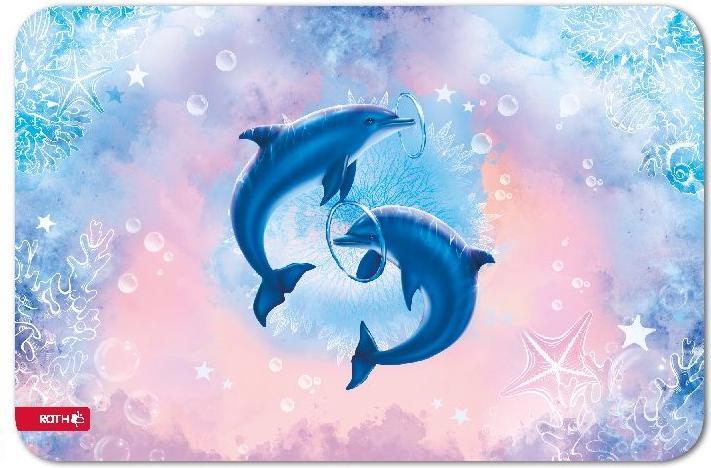 Roth Desk pad "Dolphins", imitation leather (59 x 39 cm)