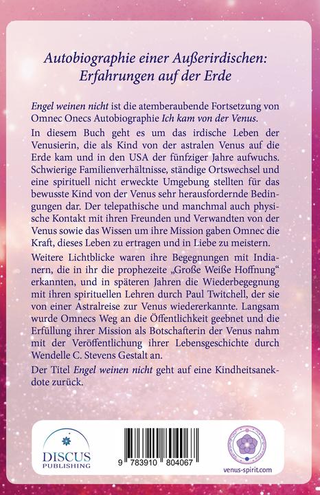 Produktbild Engel weinen nicht (Deutsch, Omnec Onec, Anja Schäfer, 2024)