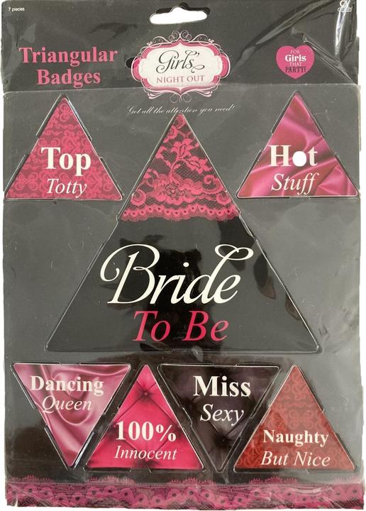 Immagine prodotto Amscan Girls Night Out Set di Badge Misura Confezione 7