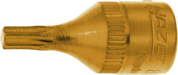Produktbild HAZET Schraubendreher-Steckschlüsseleinsatz ∙ TORX 8502-T20 ∙ Vierkant6,3 mm (1/4 Zoll) ∙ Innen TO…