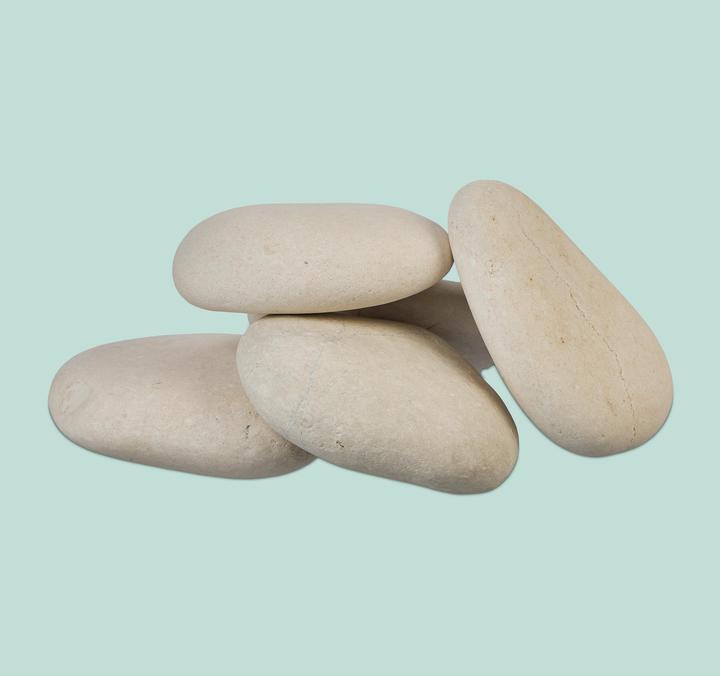 Actual product image Relaxdays Steine zum Bemalen XL 2 kg