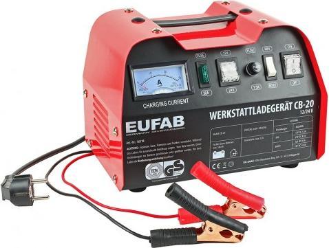 Produktbild Eufab Werkstattladegerät 12-24V 18-12A (24V, 18 A)