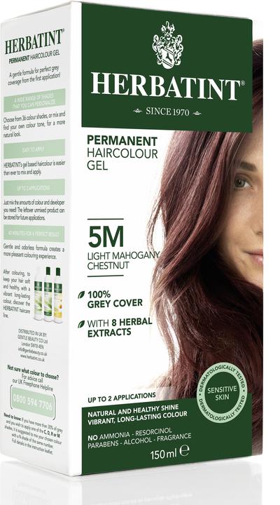 Herbatint Haarfärbegel 5M Helles Mahagoni-Kastanienbraun (5M Helles Mahagoni-Kastanienbraun)