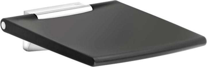 Image du produit Keuco Siège rabattable Plan Care sans dossier 45x50 cm chrome/gris clair 34983 (150 kg)