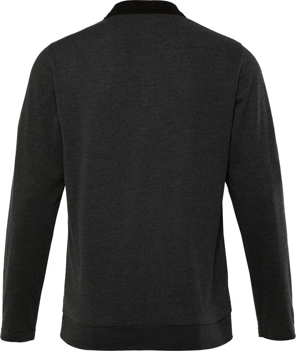 Produktbild Men+ Poloshirt Bauchfit, Langarm, Piqué, Zipper (XL)