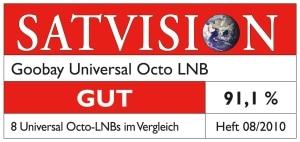 Nährwerte und Zutaten Goobay Universal Octo (Octo LNB, 40mm)
