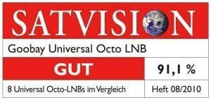 Nutritional values and ingredients Goobay Universal Octo (Octo LNB, 40mm)
