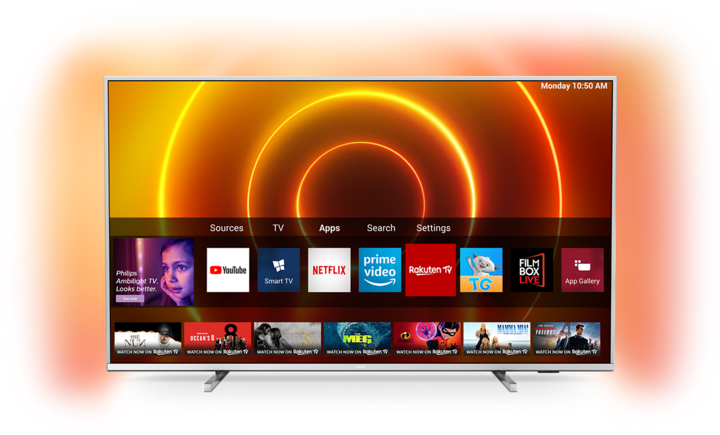 Actual product image Philips 58PUS7855 Ambilight (58", LCD, 4K, 2020)