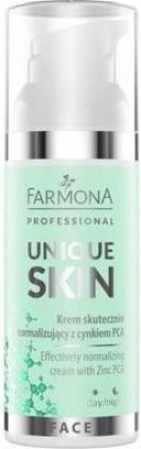 Farmona PROFESSIONAL Unique Skin krem skutecznie normalizujący z cynkiem PCA 50ml (50 ml, 24h cream)
