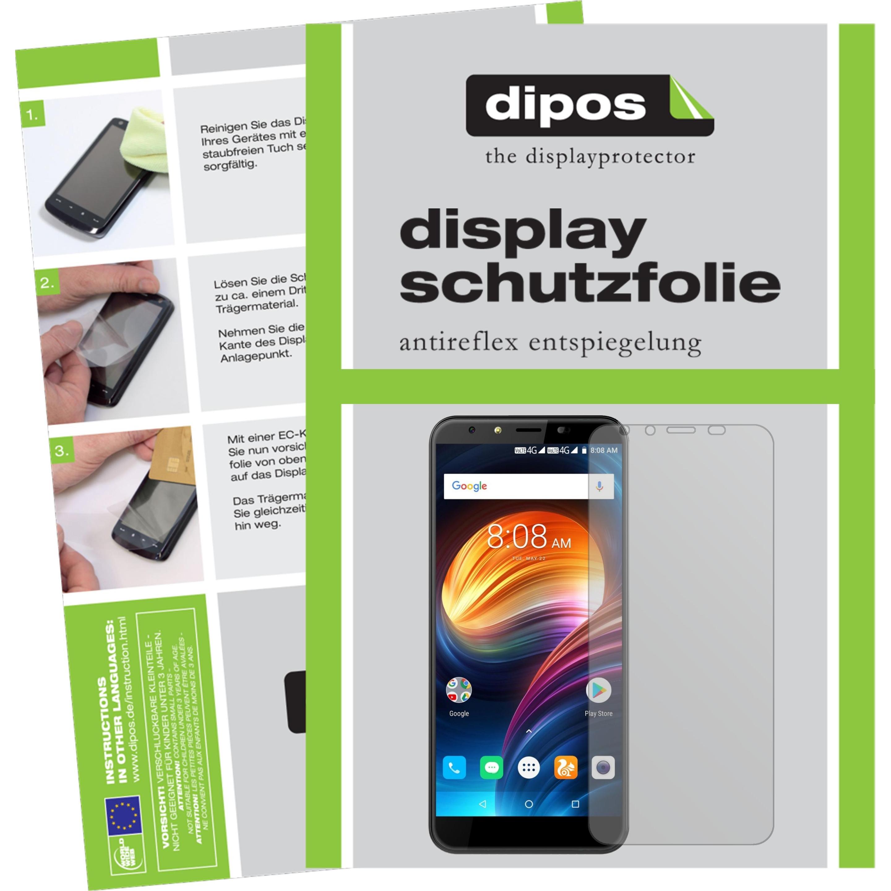 Dipos Displayschutzfolie Antireflex (2 Stück, IVooMi i2), Smartphone Schutzfolie, Transparent