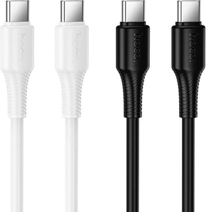 Produktbild Hoco Cable Cable USB C to USB C 3A 60W 1 m X120 white (1 m, 60 W)