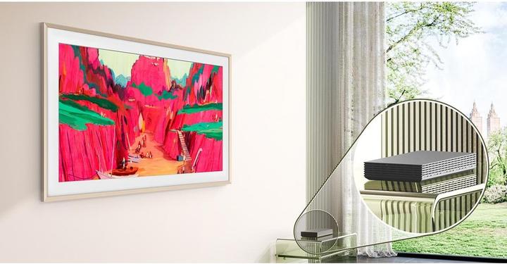 Actual product image Samsung QE85LS03FW (85", The Frame Pro, LED, NeoQLED, 4K, 2025)