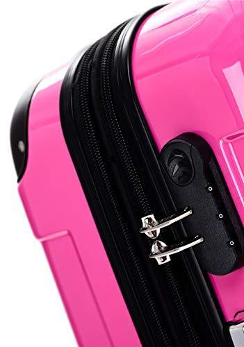 Produktbild Beibye Zwillingsrollen 2048 Hartschale Trolley, Pink, M (45 l)