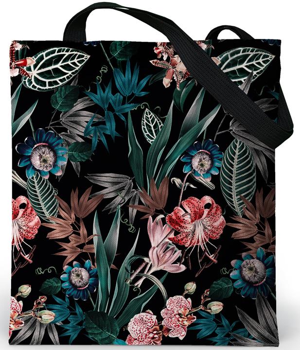 Produktbild Only-Bags.Store Ästhetische Tragetasche mit Reissverschluss - Bedruckter Jutebeutel