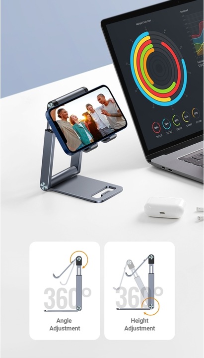 Immagine prodotto Ugreen Supporto per telefono da tavolo in metallo