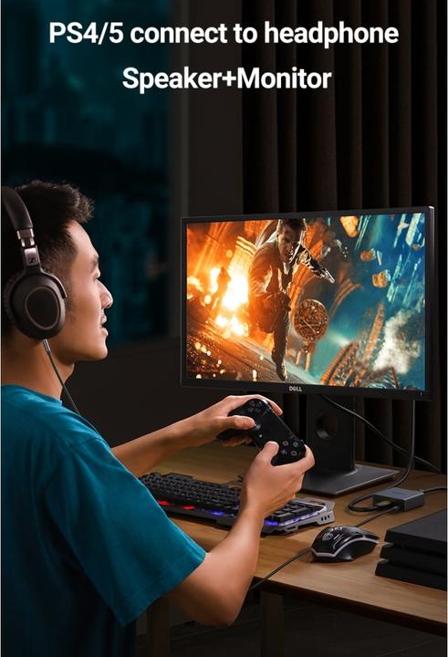 Produktbild Ugreen HDMI Audio Extractor TOSLink SPDIF 3.5mm Audio Output