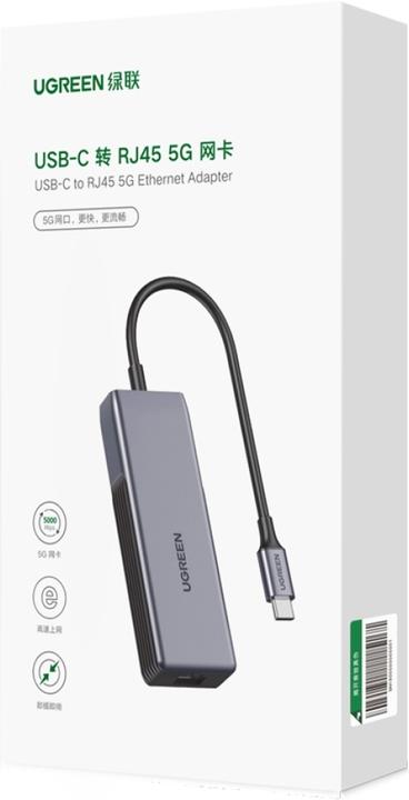 Produktbild Ugreen USB-C zu 5 Gbit/s Ethernet Adapter (USB-C)