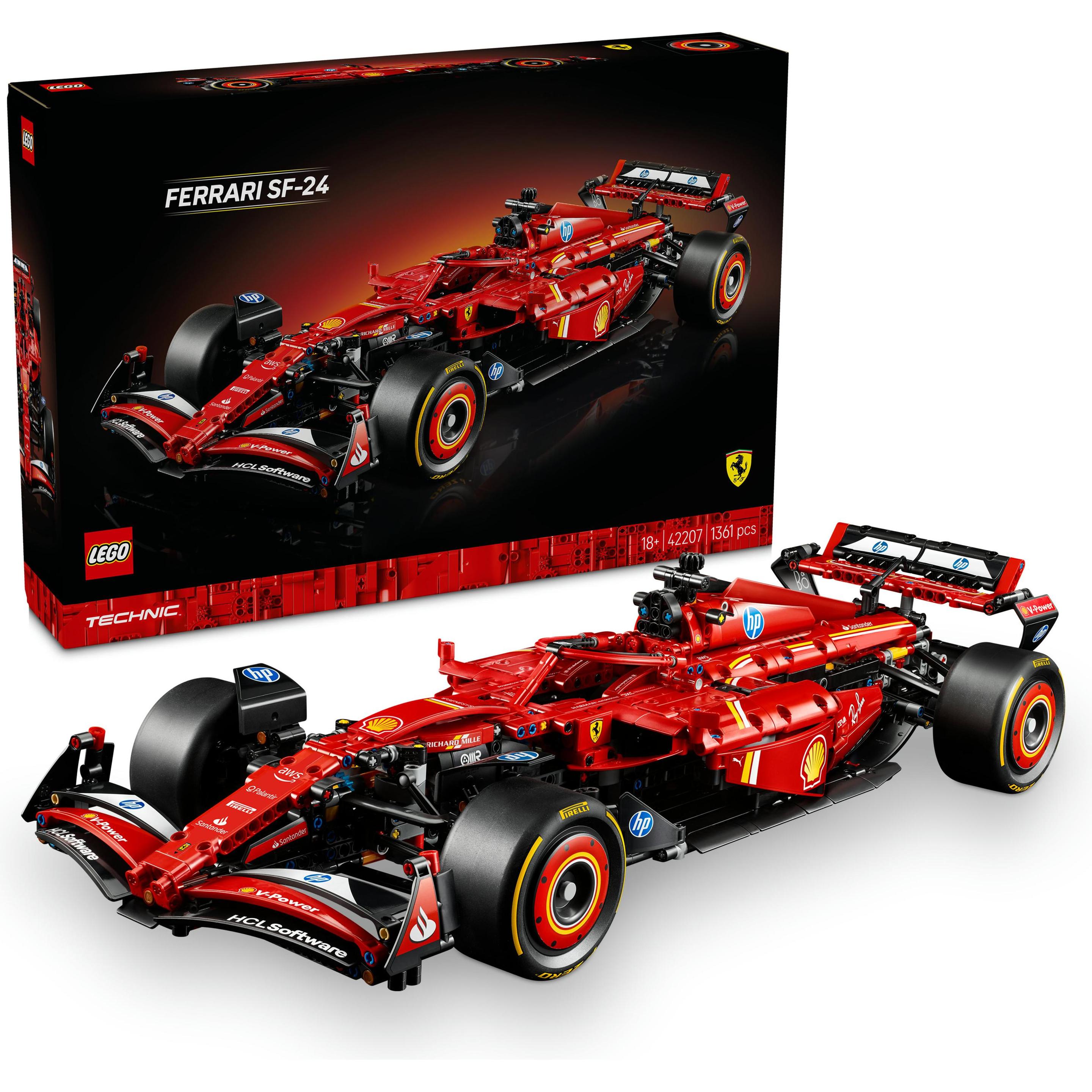 Thumbnail - LEGO Ferrari SF-24 F1 Rennauto (42207, LEGO Technic)