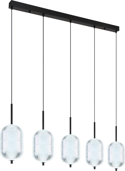 Globo Lampe à Suspendre Métal Noir Mat, 1xled (6790 lm)