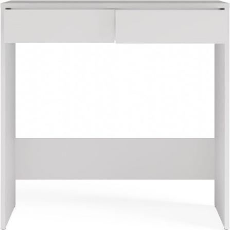 Image du produit Topeshop Schreibtisch MARINA 2S Weiss (81 x 50 x 80 cm)