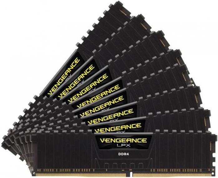 Image du produit Corsair Vengeance LPX (8 x 16GB, 2666 MHz, RAM DDR4, DIMM)