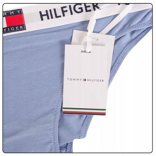 Productafbeelding Tommy Hilfiger Dames Slip Bikini Shape met Stretch, Blauw (Maanblauw), S (S)