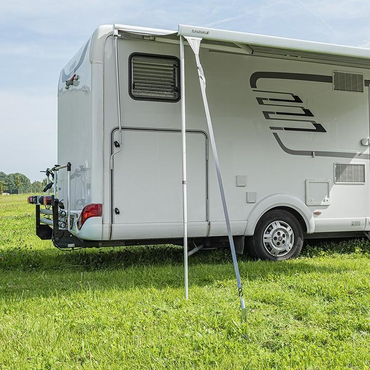 Actual product image ProPlus Storm bracing set 2x4.8M with keder fastening for awning rail
