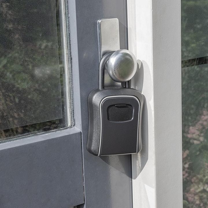 Immagine prodotto ProPlus Cassaforte a chiave con combinazione numerica con bullone a U in metallo